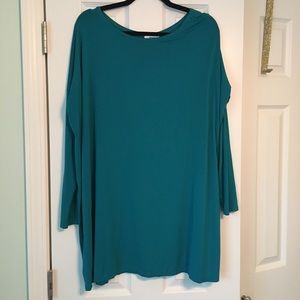 Teal Piko Tunic